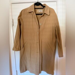 Canvas Long Coat